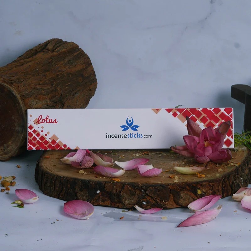 Lotus Incense 10" inch 12 Sticks Pack: 1 Pack