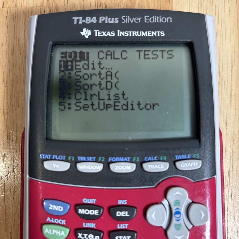 Texas Instruments TI-84 Plus Silver Edition Pink “Read Description”