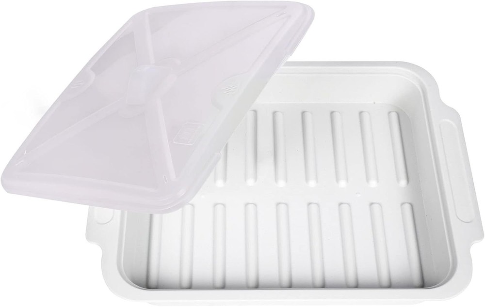 Non-Stick Microwave Bacon Maker with Lid - Fast & Easy Bacon Cooking Solution