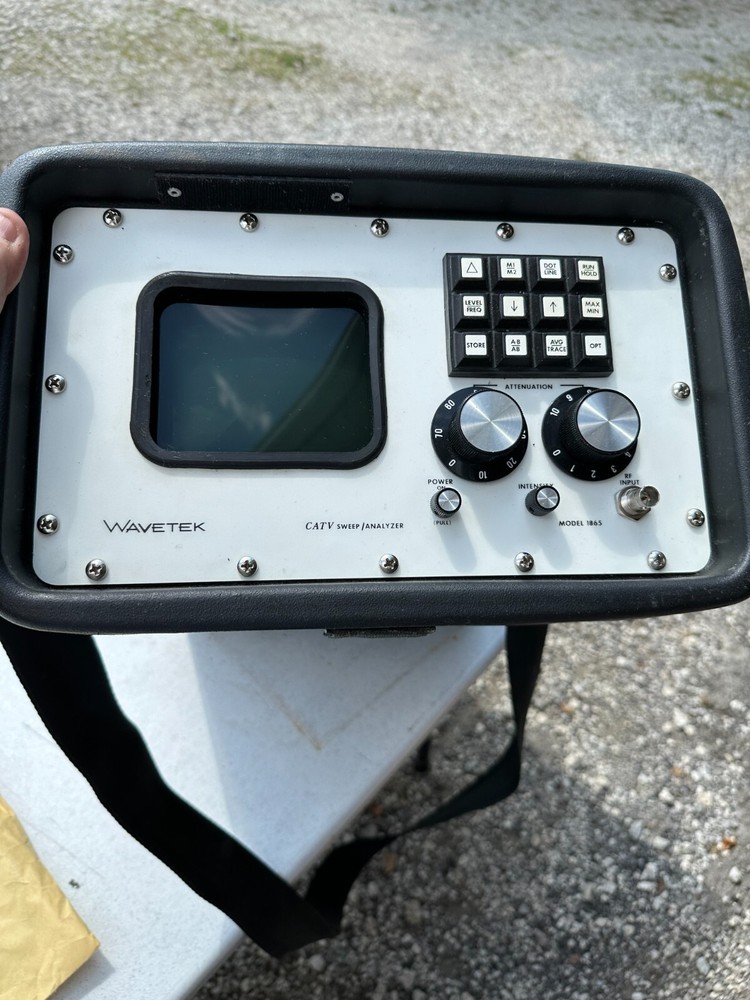 Wavetek Model 1865 CATV Sweep / Analyzer. FREE SHIPPING.