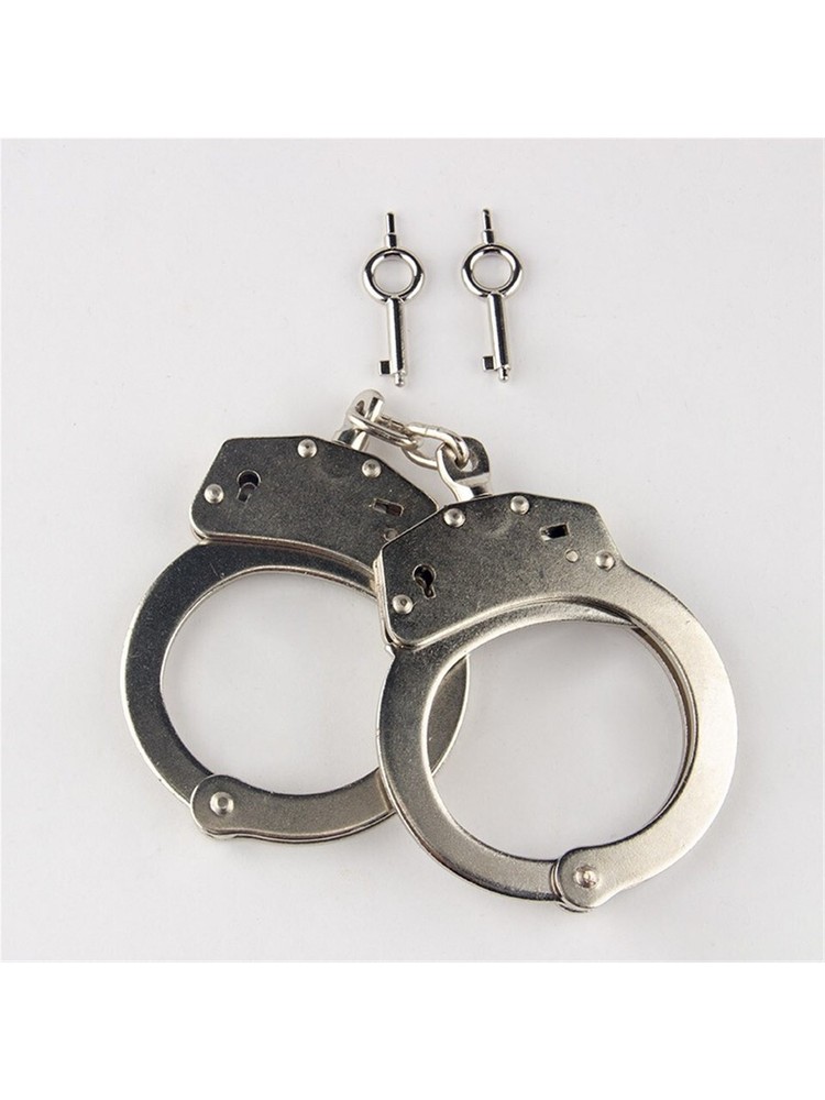 Professional Police Handcuffs Hinged Double Lock Pro-Cuff Speedcuff Quickcuff