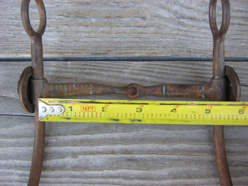 Barbed Wire Shanked Snaffle Curb Bit 29462