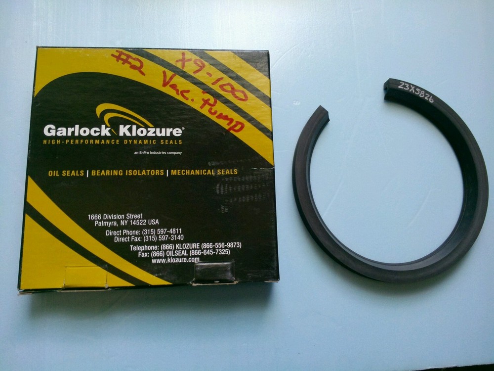 Garlock Klozure 23 X 5826  Split Seal