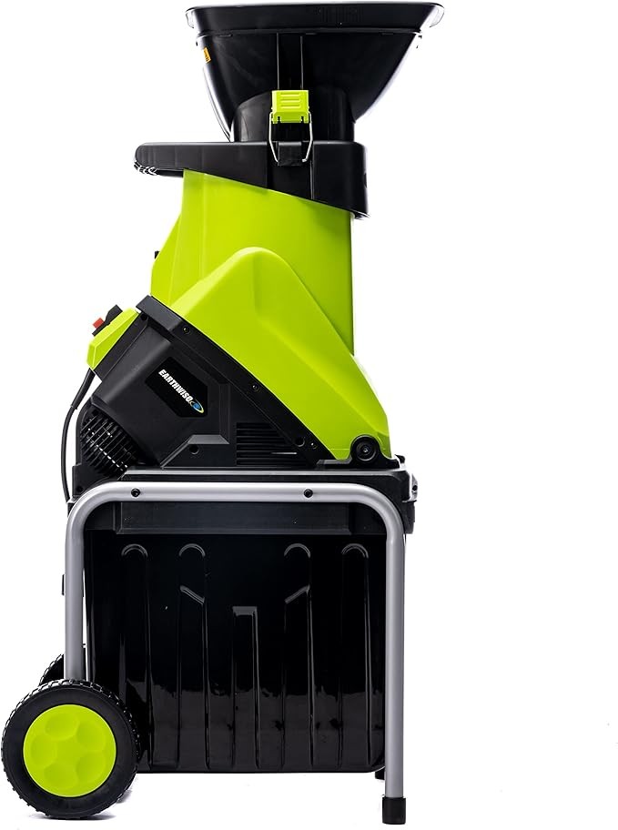 Electric Garden Chipper 15 Amp with Collection Bin