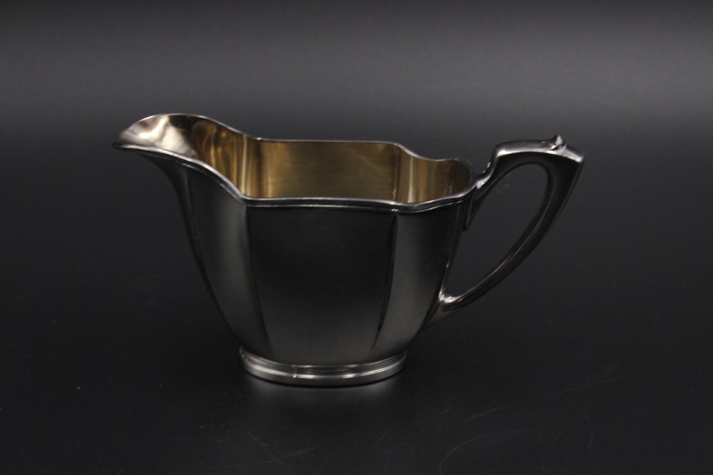 Vintage 4 pc. Silver Plate Tea Set by Wallace / V579 Pattern - Used