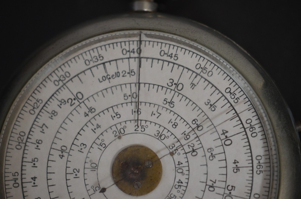 "Mechanical Engineer" Pocket Calculator Slide Rule Original Case Instructions