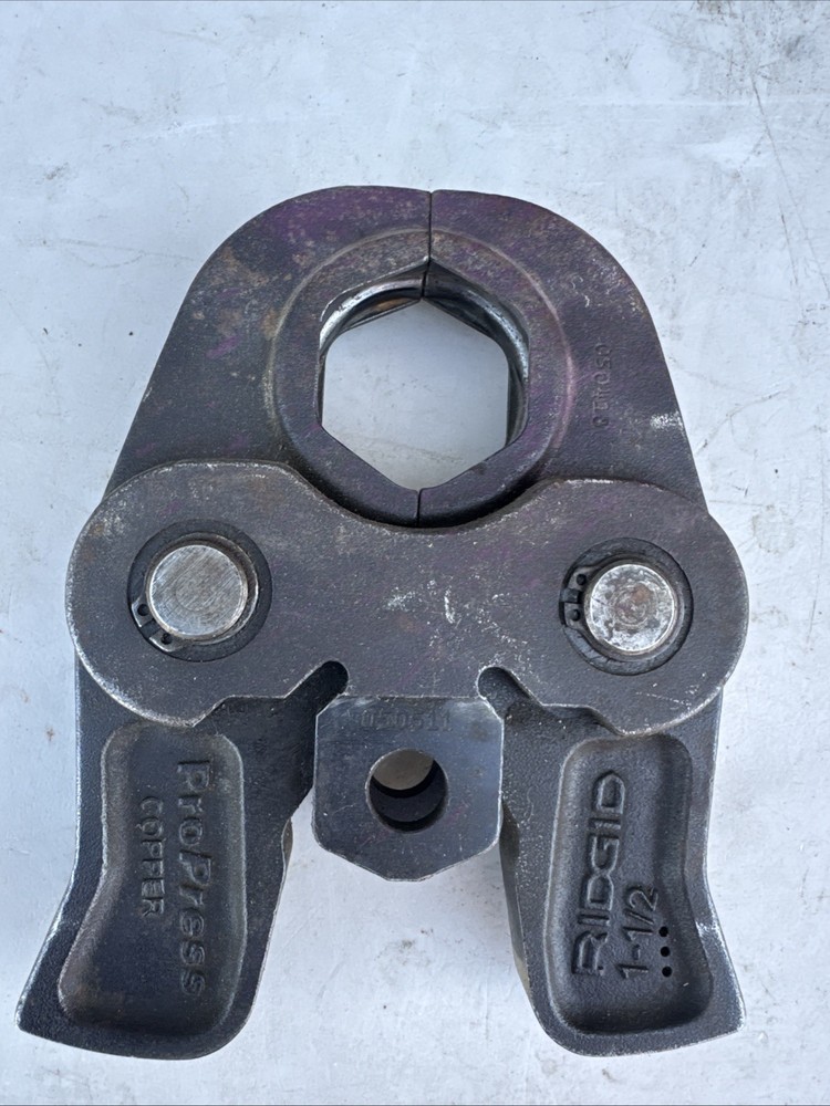 Single Ridgid 1 1/2” Copper Propress Jaw