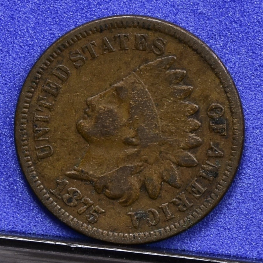 1875 Indian Cent - Fine (#57419-L)