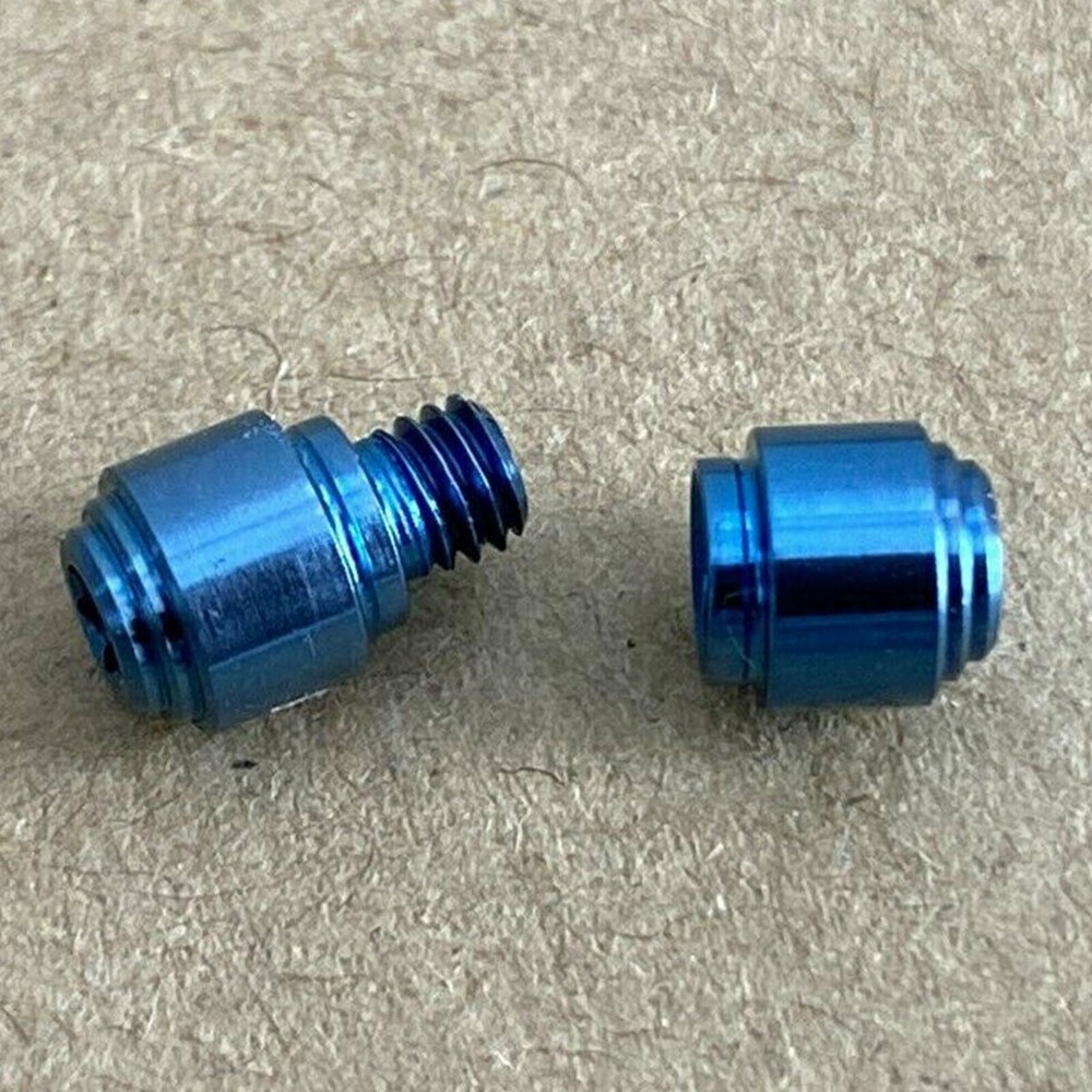 Aluminum Custom Thumb Blue Stud For 535 Benchmade Bugout Series Knife