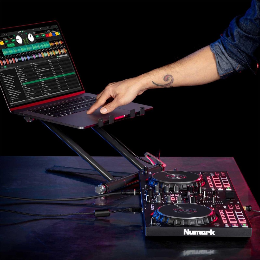 Numark Mixtrack Pro FX Effects 2-Deck Serato DJ Controller, 12" PA Speakers Pack