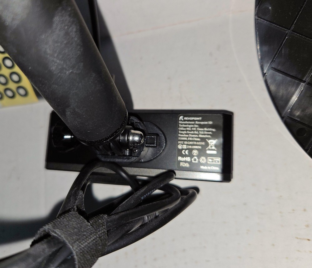 RevoPoint Mini 3D Scanner, Dual Axis Turn table, Barely used