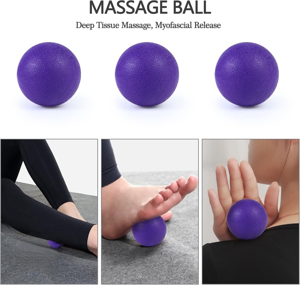 5 in 1 Foam Roller Set, Trigger Point Foam Roller Patented, Massage Roller Stick