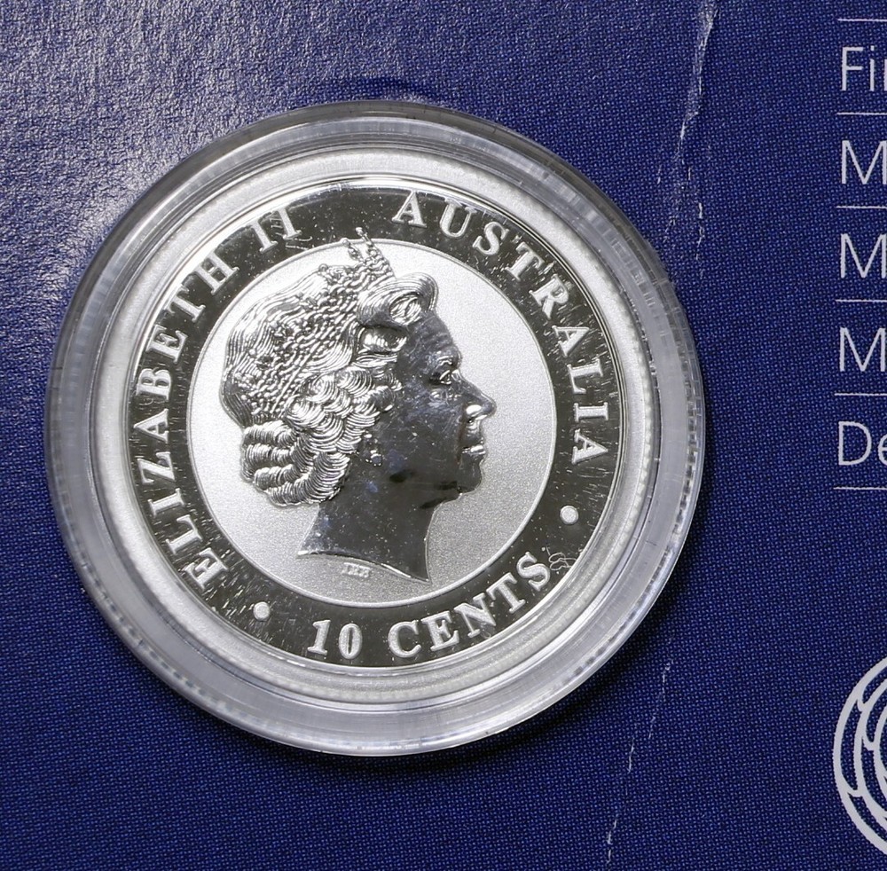 2011 1/10 oz .999 Silver Australian Koala Proof Perth Mint # 0840