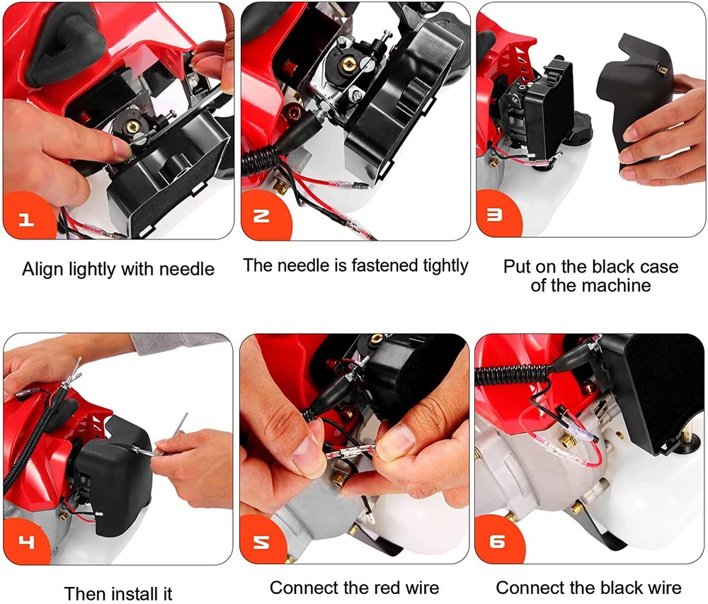 Upgraded Pole Saws Gas Powered 58CC 2 Cycle Extendable Pole Saws Tree Trimming