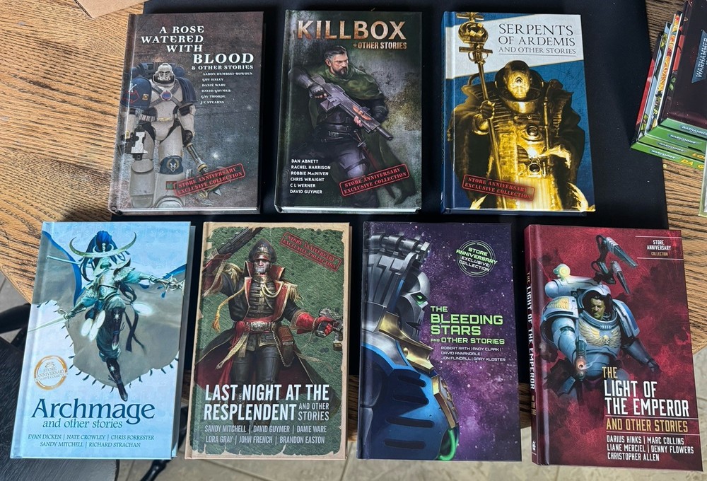 Warhammer Store Anniversary Book Collection - OOP Limited Complete Collection