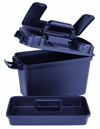 FLAMBEAU T1408B Dry Storage Tool Box, Black