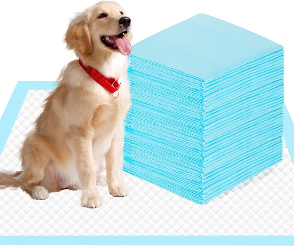 28"x34" Dog Pee Pads Extra Large, Super Absorbent Leakproof Quick Drying Pee ...