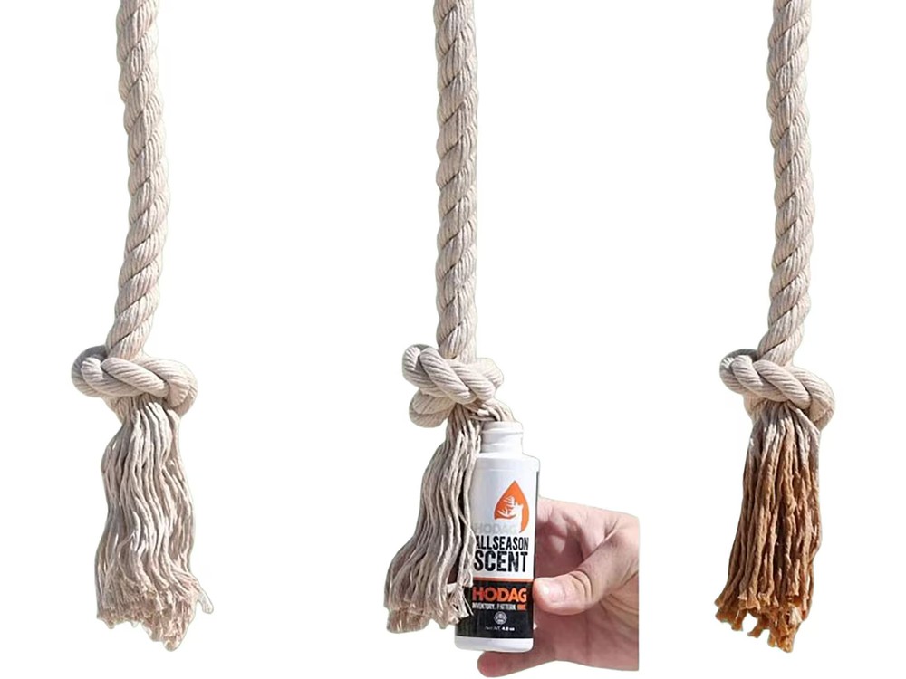 Hodag HempScent Mock Scrape Rope System Single Setup