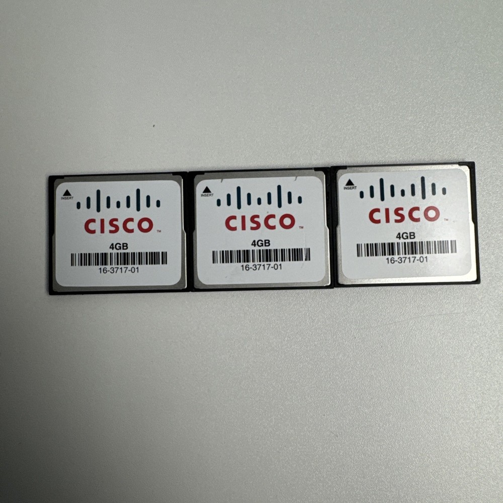Cisco 4GB CompactFlash Card CF 16-3717-01 Router Flash Memory