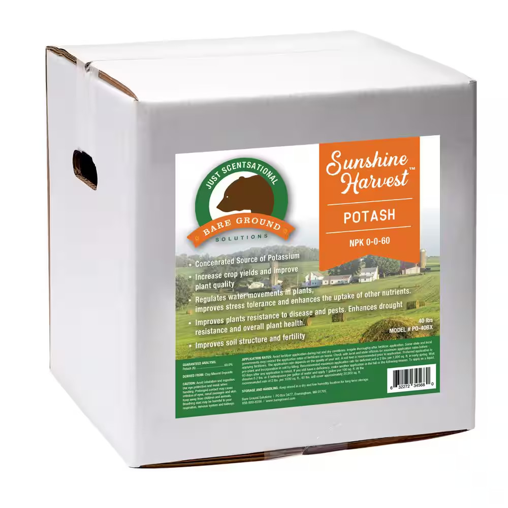 Potash 40 Lbs. Box NPK 0-0-60