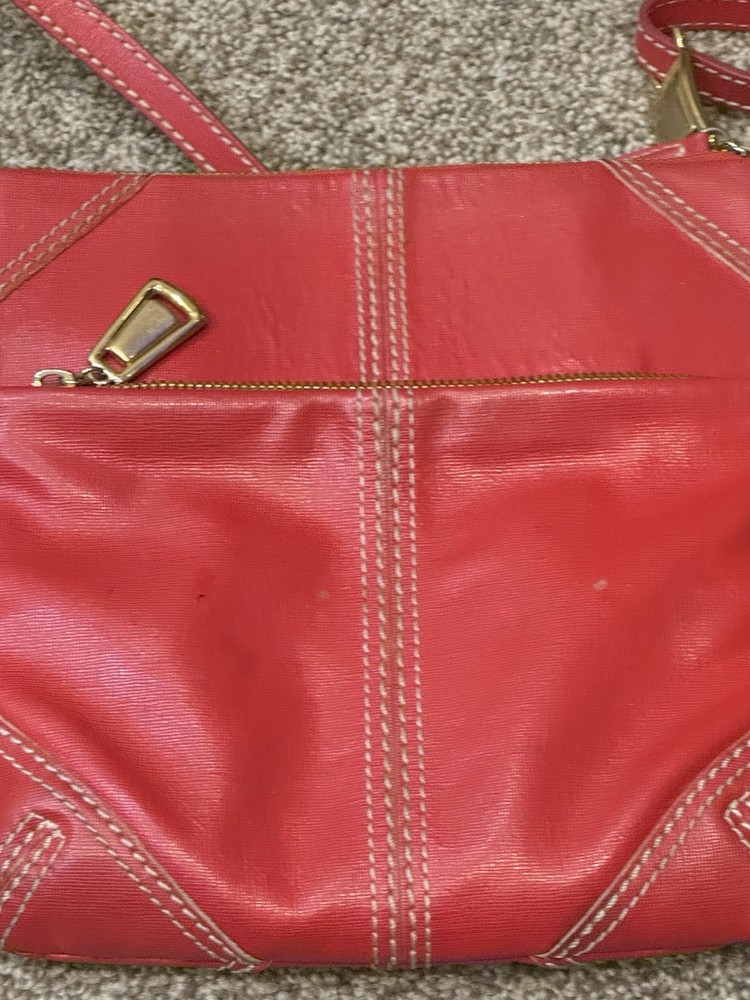 BRIGHTON Red TRENDORO Cross Body