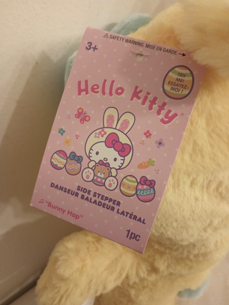 Hello Kitty Easter Animated Musical Side Stepper Greeter Set Of 2