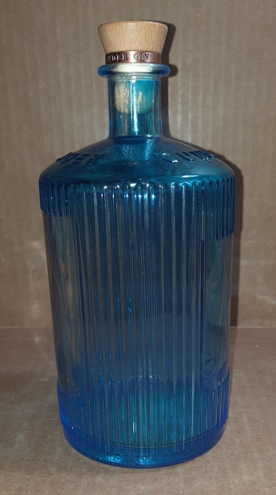 Bottle Gunpowder Irish Gin Empty No Label