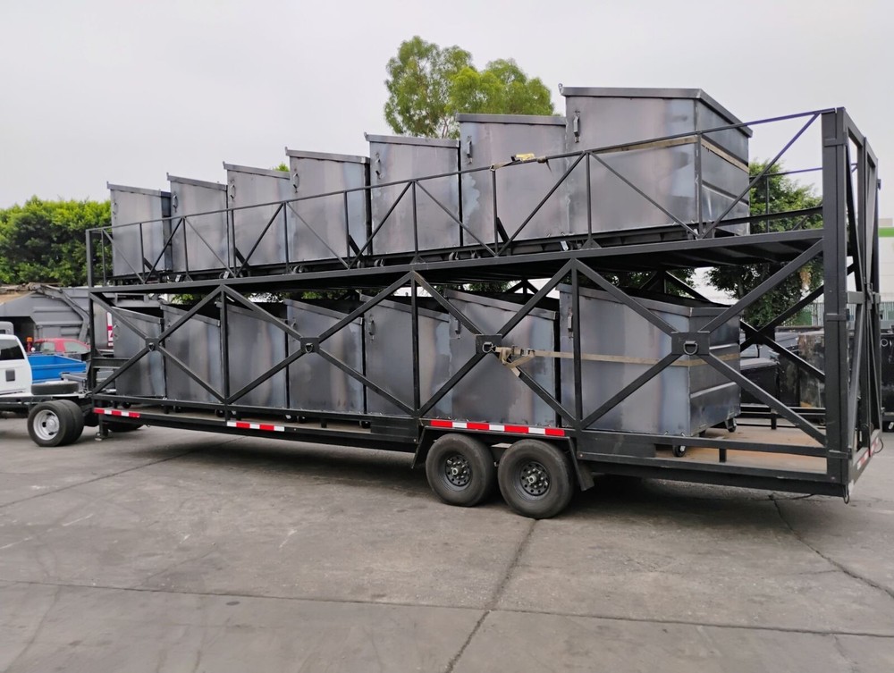 Heavy duty 10yd Roll Off dumpster C&D