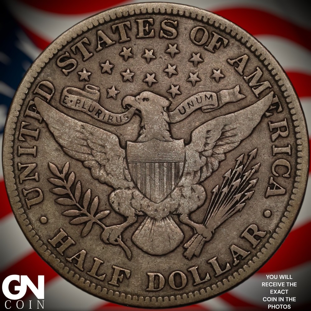 1912 P Barber Half Dollar A6674
