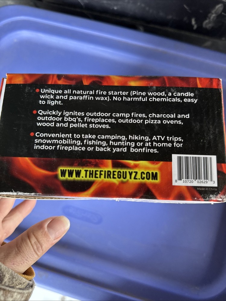 Fire Guyz Firestarters 20-Pack Bundle Box