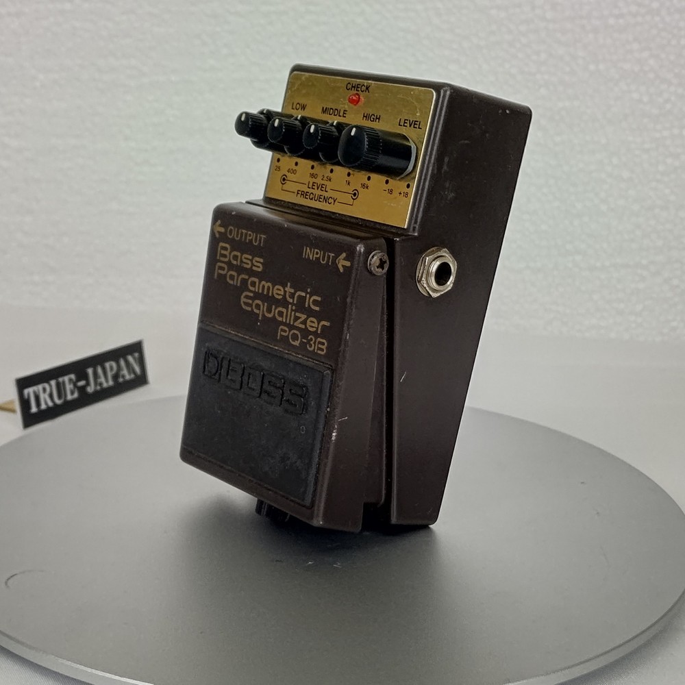 BOSS PQ-3B Bass Parametric Equalizer Guitar Effects Pedal