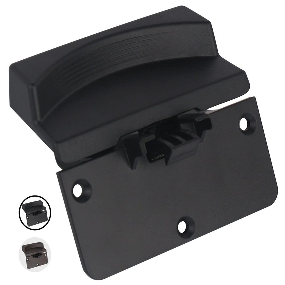TQPONLY Center Console Armrest Latch Compatible with Lower Latch-Black