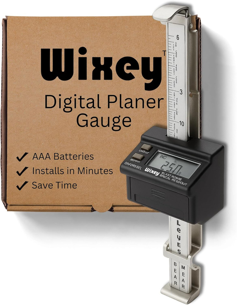 Digital Planer Gauge – Electronic Digital Readout & Thickness Measuring Tool – A