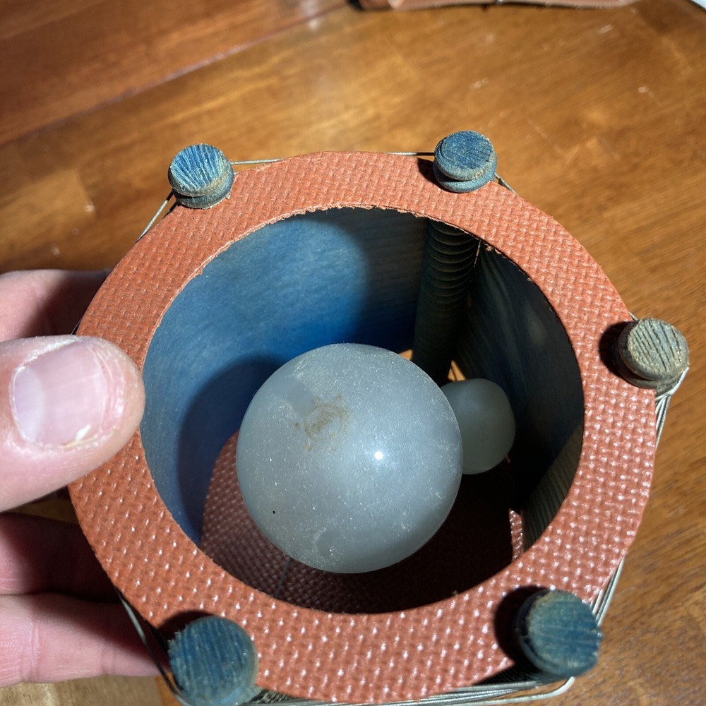 Rare Antique Death Ray Lantern Bug Zapper Light Bulb w Original Box