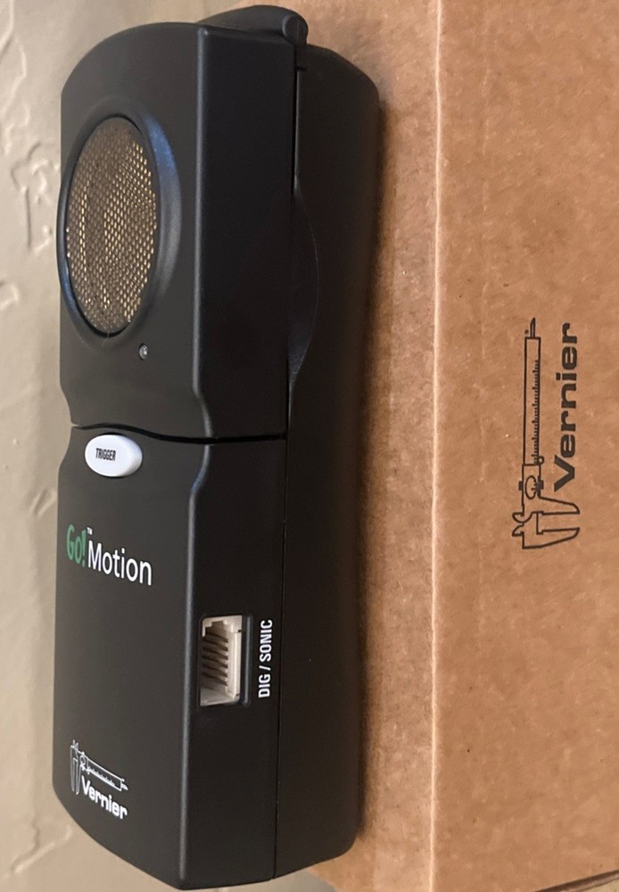 Vernier Go!Motion Vernier Sensor. Velocity & Acceleration data- USB