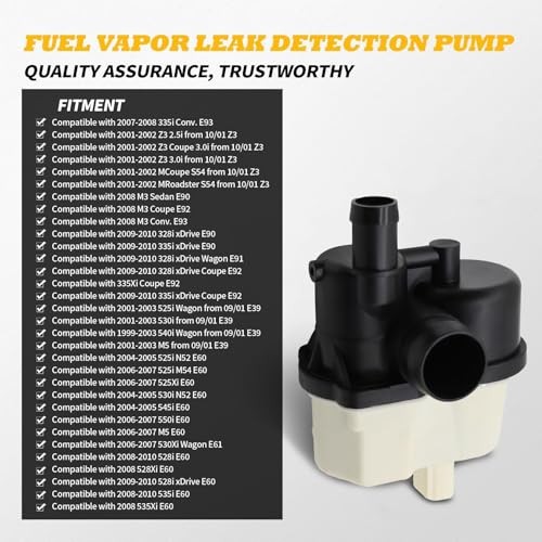 Fuel Vapor Leak Detection Pump Compatible with 328i 335i xDrive E90