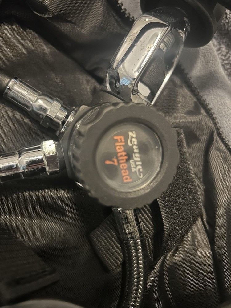 Zeagle Flathead 7 With Octo z and Zeagle Ranger bcd medium.
