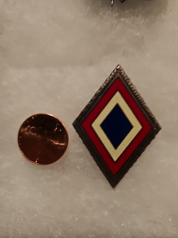 Civil War 3rd Corps badge Headquarters  Division