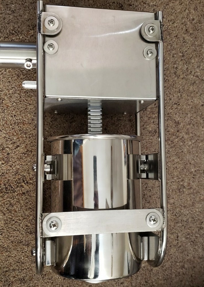 3L Silver Commercial Manual Spanish Churros Machine + 5 Models NP-286