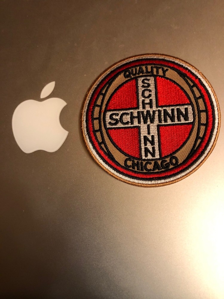 SCHWINN BICYCLE Embroidered Patch SUPER HIGH QUALITY IRON ON