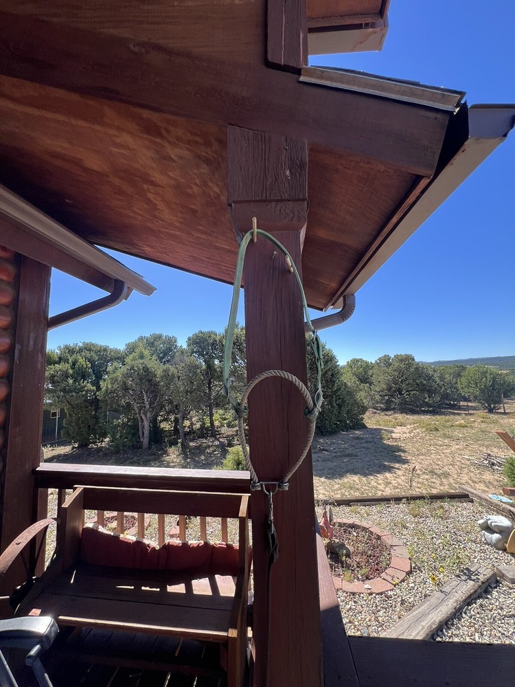 Custom, Stiff-Rope Tie Down Headstall, With 2 Buckle Flat Nylon, Tie Down