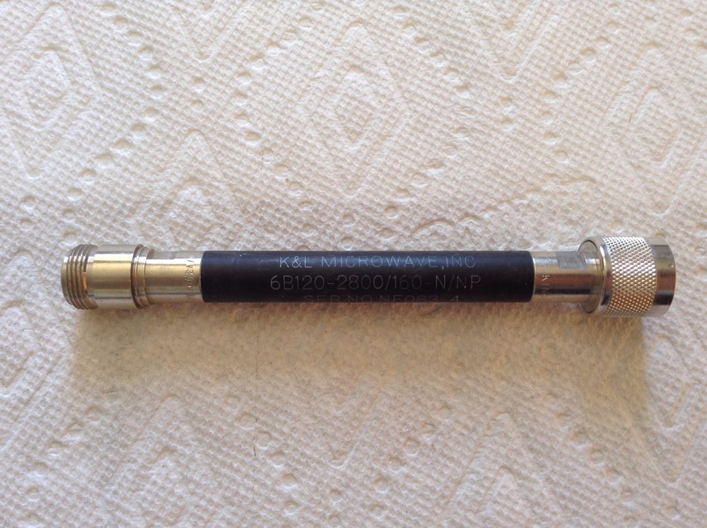 KTL Microwave Inc 6B120-2800/160 Filter N/NP