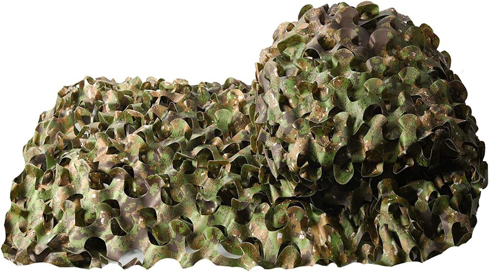 Camouflage Mesh Net Bulk Roll Camo Netting Blinds for Camping Shooting Sunshade