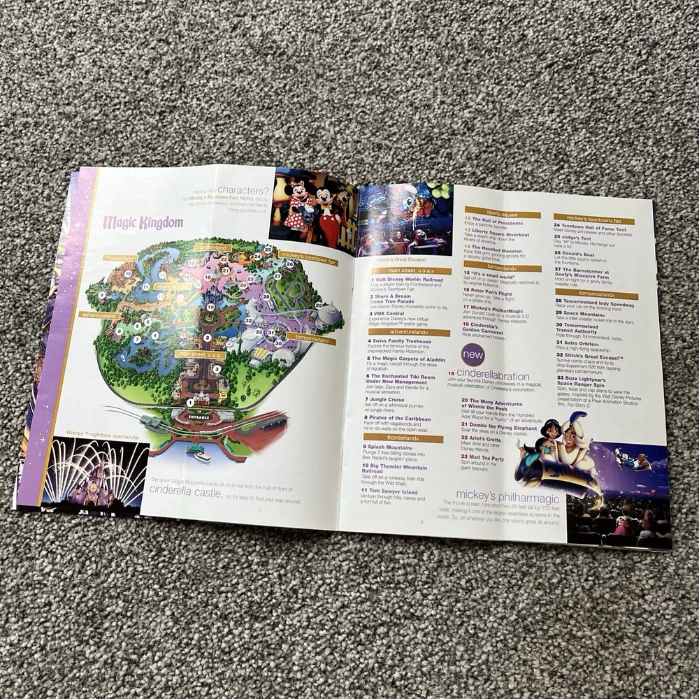 Disney World Florida Guide to Everything Maps 2006