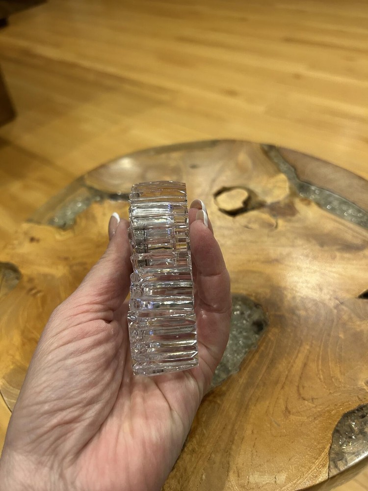 Galway Irish Crystal Quartz Desk Clock