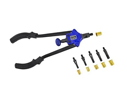 Astro Pneumatic Tool 1452 XL Nut/Thread Setting Hand Riveter Kit 1/2" Capacity