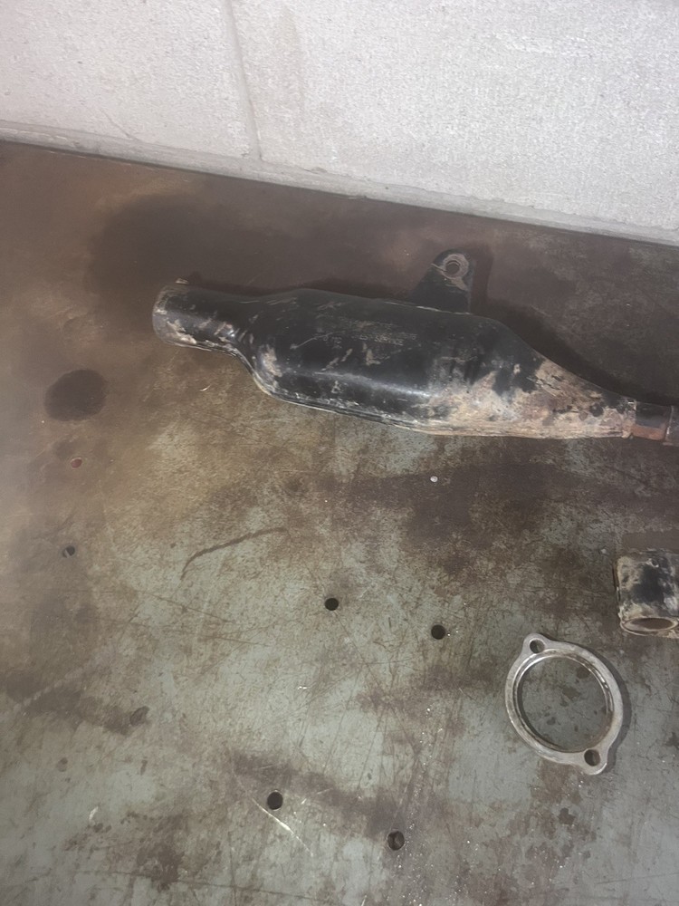 1976 Kawasaki KT250 Exhaust Pipe