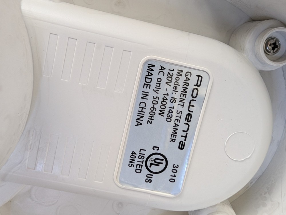 New Rowenta Pro Compact Garment Steamer Model - IS1430