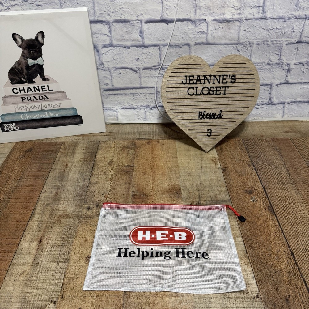 heb mesh cosmetic Reusable zipper pouch bag