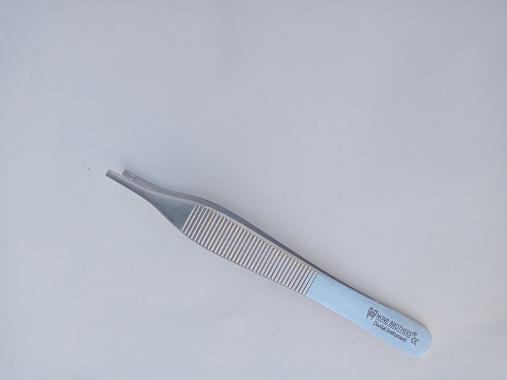 6 Pcs Adson Brown Tissue Forceps ENT Surgical Instruments German Grade